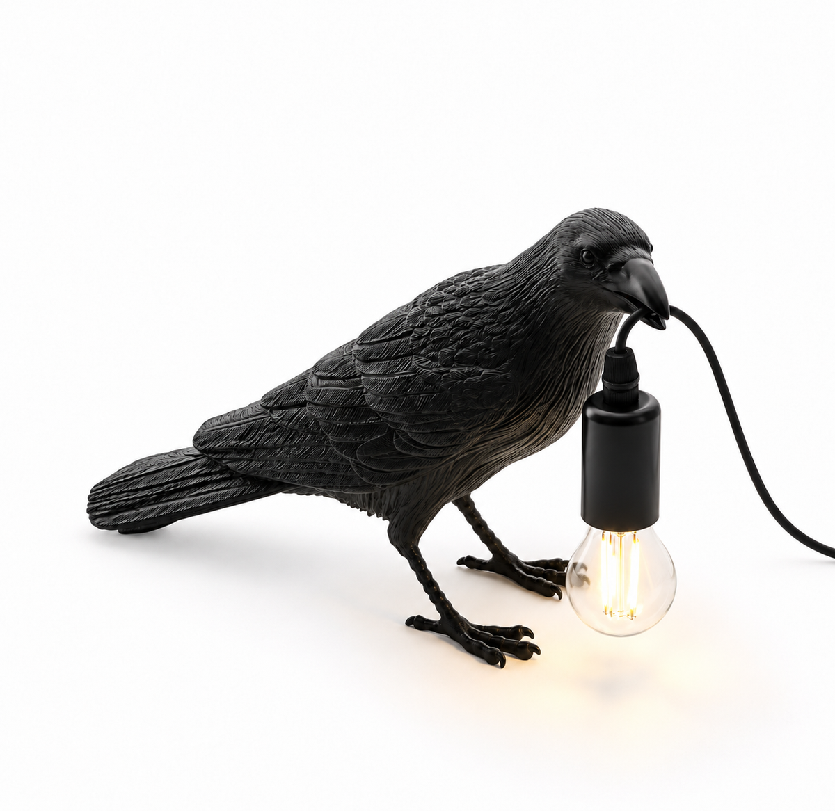 Orange House® Nevermore Raven Lamp