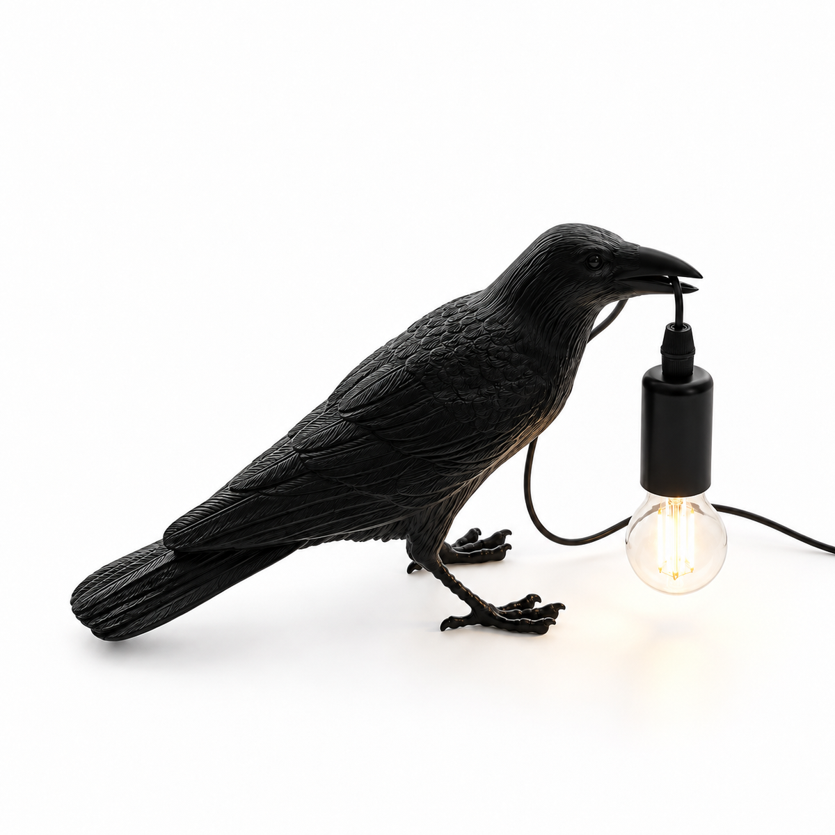Orange House® Nevermore Raven Lamp