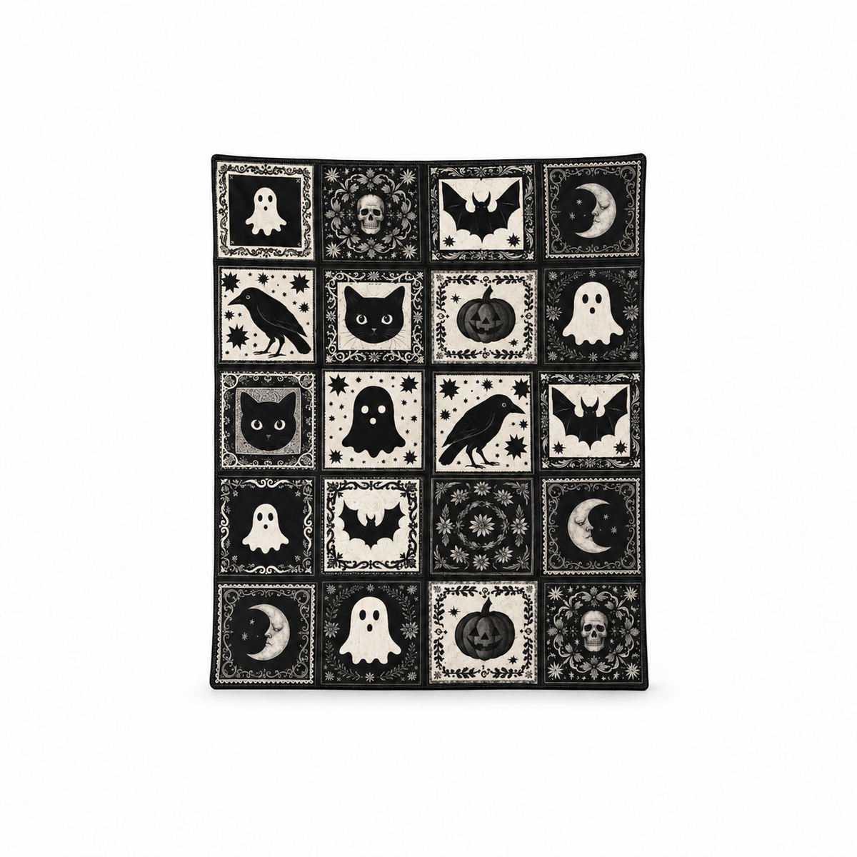 Orange House® - The Haunted Patchwork Blanket