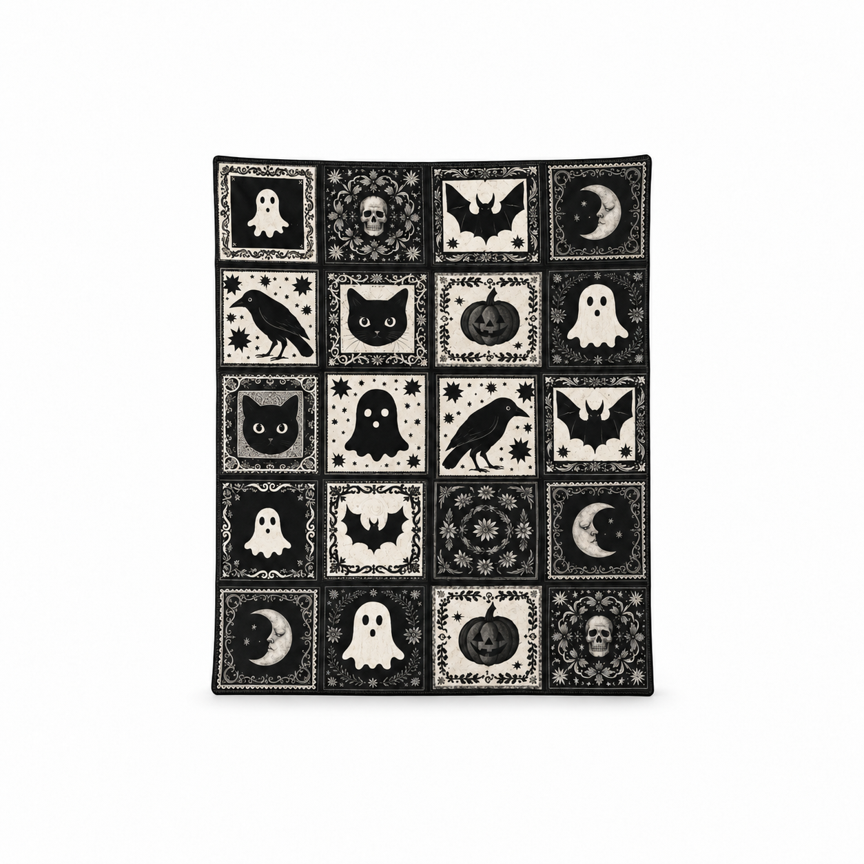 Orange House® - The Haunted Patchwork Blanket
