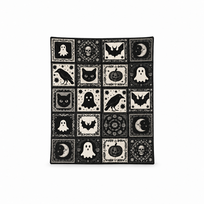 Orange House® - The Haunted Patchwork Blanket