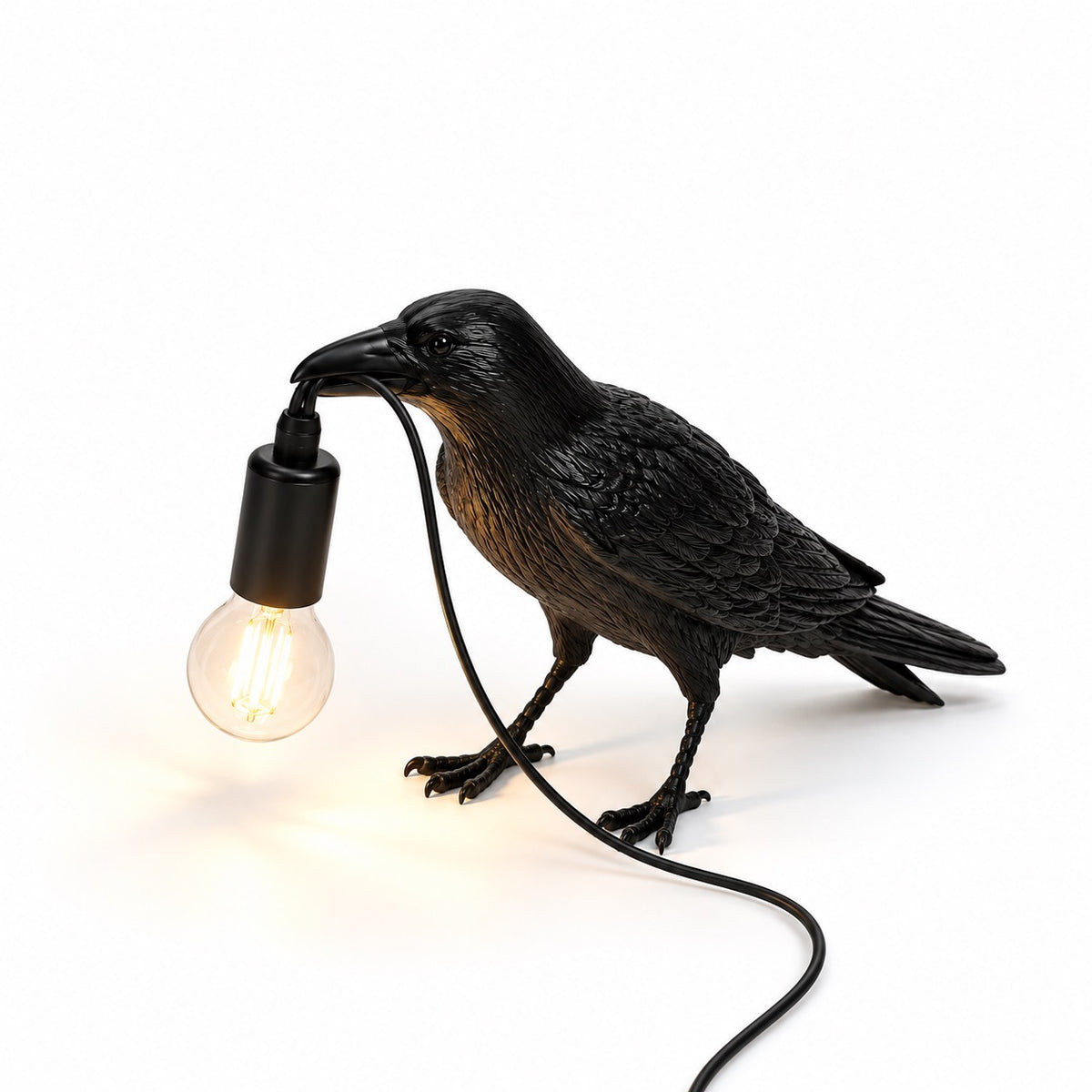 Orange House® Nevermore Raven Lamp