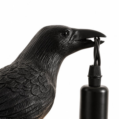 Orange House® Nevermore Raven Lamp