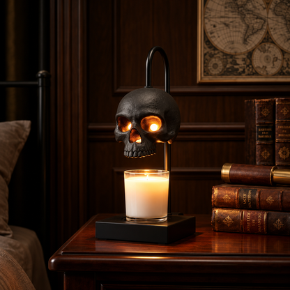 Orange House® Skull Candle Warmer