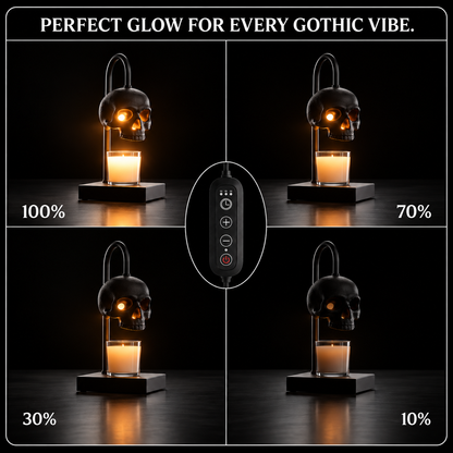 Orange House® Skull Candle Warmer